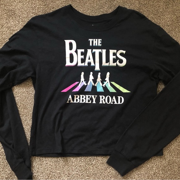 Rockshirts BEATLES ABBEY ROAD - T-shirt Imprimé - Black/noir
